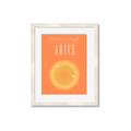 Picture of Aries Zodiac Print Art _GroupedProduct_Rectangle_Portrait_Framed_Matted_