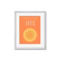 Picture of Aries Zodiac Print Art _GroupedProduct_Rectangle_Portrait_Framed_Matted_