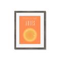 Picture of Aries Zodiac Print Art _GroupedProduct_Rectangle_Portrait_Framed_Matted_
