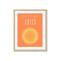 Picture of Aries Zodiac Print Art _GroupedProduct_Rectangle_Portrait_Framed_Matted_