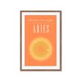 Picture of Aries Zodiac Print Art _GroupedProduct_Rectangle_Portrait_Framed_Matted_