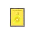 Picture of Leo Zodiac Print Art _GroupedProduct_Rectangle_Portrait_Framed_Matted_