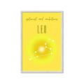 Picture of Leo Zodiac Print Art _GroupedProduct_Rectangle_Portrait_Framed_Matted_