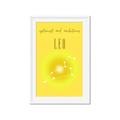 Picture of Leo Zodiac Print Art _GroupedProduct_Rectangle_Portrait_Framed_Matted_