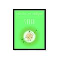 Picture of Virgo Zodiac Print Art _GroupedProduct_Rectangle_Portrait_Framed_Matted_