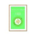 Picture of Virgo Zodiac Print Art _GroupedProduct_Rectangle_Portrait_Framed_Matted_