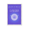 Picture of Capricorn Zodiac Print Art _GroupedProduct_Rectangle_Portrait_Framed_Matted_