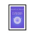 Picture of Capricorn Zodiac Print Art _GroupedProduct_Rectangle_Portrait_Framed_Matted_