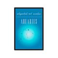Picture of Aquarius Zodiac Print Art _GroupedProduct_Rectangle_Portrait_Framed_Matted_