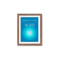 Picture of Aquarius Zodiac Print Art _GroupedProduct_Rectangle_Portrait_Framed_Matted_