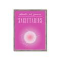 Picture of Sagittarius Zodiac Print Art _GroupedProduct_Rectangle_Portrait_Framed_Matted_