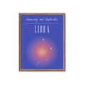Picture of Libra Zodiac Print Art _GroupedProduct_Rectangle_Portrait_Framed_Matted_