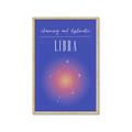Picture of Libra Zodiac Print Art _GroupedProduct_Rectangle_Portrait_Framed_Matted_