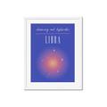Picture of Libra Zodiac Print Art _GroupedProduct_Rectangle_Portrait_Framed_Matted_