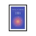Picture of Libra Zodiac Print Art _GroupedProduct_Rectangle_Portrait_Framed_Matted_