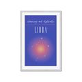 Picture of Libra Zodiac Print Art _GroupedProduct_Rectangle_Portrait_Framed_Matted_