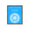 Picture of Cancer Zodiac Print Art _GroupedProduct_Rectangle_Portrait_Framed_Matted_
