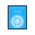 Picture of Cancer Zodiac Print Art _GroupedProduct_Rectangle_Portrait_Framed_Matted_