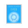 Picture of Cancer Zodiac Print Art _GroupedProduct_Rectangle_Portrait_Framed_Matted_