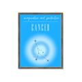 Picture of Cancer Zodiac Print Art _GroupedProduct_Rectangle_Portrait_Framed_Matted_