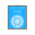 Picture of Cancer Zodiac Print Art _GroupedProduct_Rectangle_Portrait_Framed_Matted_
