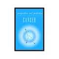 Picture of Cancer Zodiac Print Art _GroupedProduct_Rectangle_Portrait_Framed_Matted_
