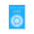 Picture of Cancer Zodiac Print Art _GroupedProduct_Rectangle_Portrait_Framed_Matted_