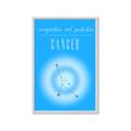 Picture of Cancer Zodiac Print Art _GroupedProduct_Rectangle_Portrait_Framed_Matted_