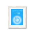 Picture of Cancer Zodiac Print Art _GroupedProduct_Rectangle_Portrait_Framed_Matted_