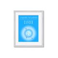 Picture of Cancer Zodiac Print Art _GroupedProduct_Rectangle_Portrait_Framed_Matted_