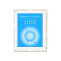 Picture of Cancer Zodiac Print Art _GroupedProduct_Rectangle_Portrait_Framed_Matted_