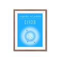 Picture of Cancer Zodiac Print Art _GroupedProduct_Rectangle_Portrait_Framed_Matted_