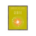 Picture of Gemini Zodiac Print Art _GroupedProduct_Rectangle_Portrait_Framed_Matted_