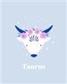 Picture of Kids Taurus Zodiac _GroupedProduct_Rectangle_Portrait_Unframed_Print_Only_