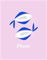 Picture of Kids Pisces Zodiac _GroupedProduct_Rectangle_Portrait_Unframed_Print_Only_