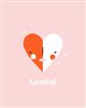 Picture of Kids Gemini Zodiac _GroupedProduct_Rectangle_Portrait_Unframed_Print_Only_