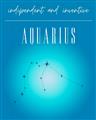 Picture of Aquarius Zodiac Print Art _GroupedProduct_Rectangle_Portrait_Unframed_Print_Only_