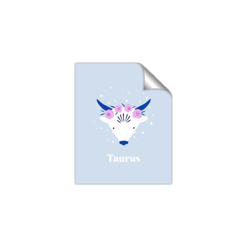 Picture of Kids Taurus Zodiac _GroupedProduct_Rectangle_Portrait_Unframed_Print_Only_