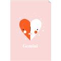 Picture of Kids Gemini Zodiac _GroupedProduct_Rectangle_Portrait_Unframed_Print_Only_