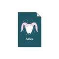 Picture of Kids Aries Zodiac _GroupedProduct_Rectangle_Portrait_Unframed_Print_Only_
