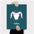 Picture of Kids Aries Zodiac _GroupedProduct_Rectangle_Portrait_Canvas_