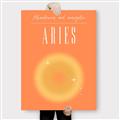 Picture of Aries Zodiac Print Art _GroupedProduct_Rectangle_Portrait_Canvas_