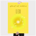 Picture of Leo Zodiac Print Art _GroupedProduct_Rectangle_Portrait_Canvas_