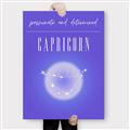 Picture of Capricorn Zodiac Print Art _GroupedProduct_Rectangle_Portrait_Canvas_