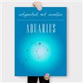 Picture of Aquarius Zodiac Print Art _GroupedProduct_Rectangle_Portrait_Canvas_