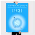 Picture of Cancer Zodiac Print Art _GroupedProduct_Rectangle_Portrait_Canvas_