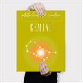 Picture of Gemini Zodiac Print Art _GroupedProduct_Rectangle_Portrait_Canvas_