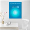 Picture of Aquarius Zodiac Print Art _GroupedProduct_Rectangle_Portrait_Canvas_
