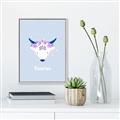 Picture of Kids Taurus Zodiac _GroupedProduct_Rectangle_Portrait_Canvas_Framed_