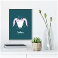 Picture of Kids Aries Zodiac _GroupedProduct_Rectangle_Portrait_Canvas_Framed_